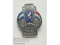 Badge - 1964 Amsterdam European Rowing Championships