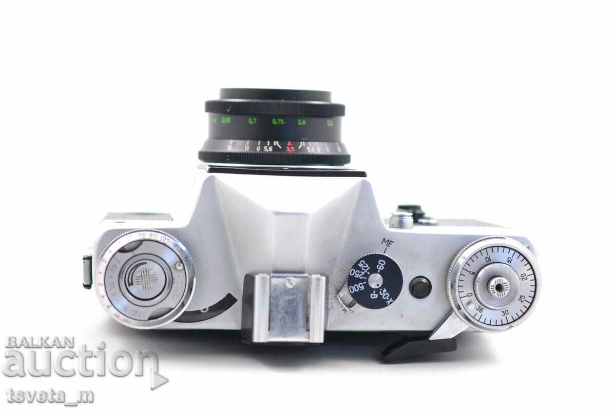 Aparat foto ZENIT E USSR + Lens Industar 50-2 3.5/50 - 5