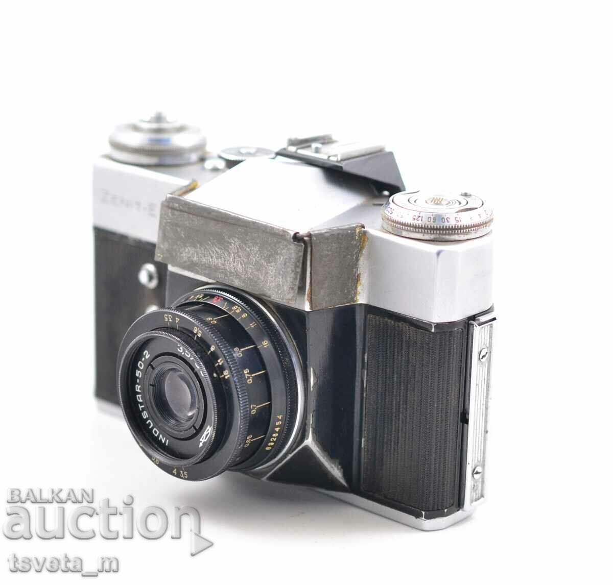 Camera ZENIT E USSR + Lens Industar 50-2 3.5/50 with price 60.00 BGN | € 30.68 Camera ZENIT E USSR + Lens Industar 50-2 3.5/50 with price 60.00 BGN | € 30.68