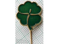 15554 Badge - Four Leaf Clover