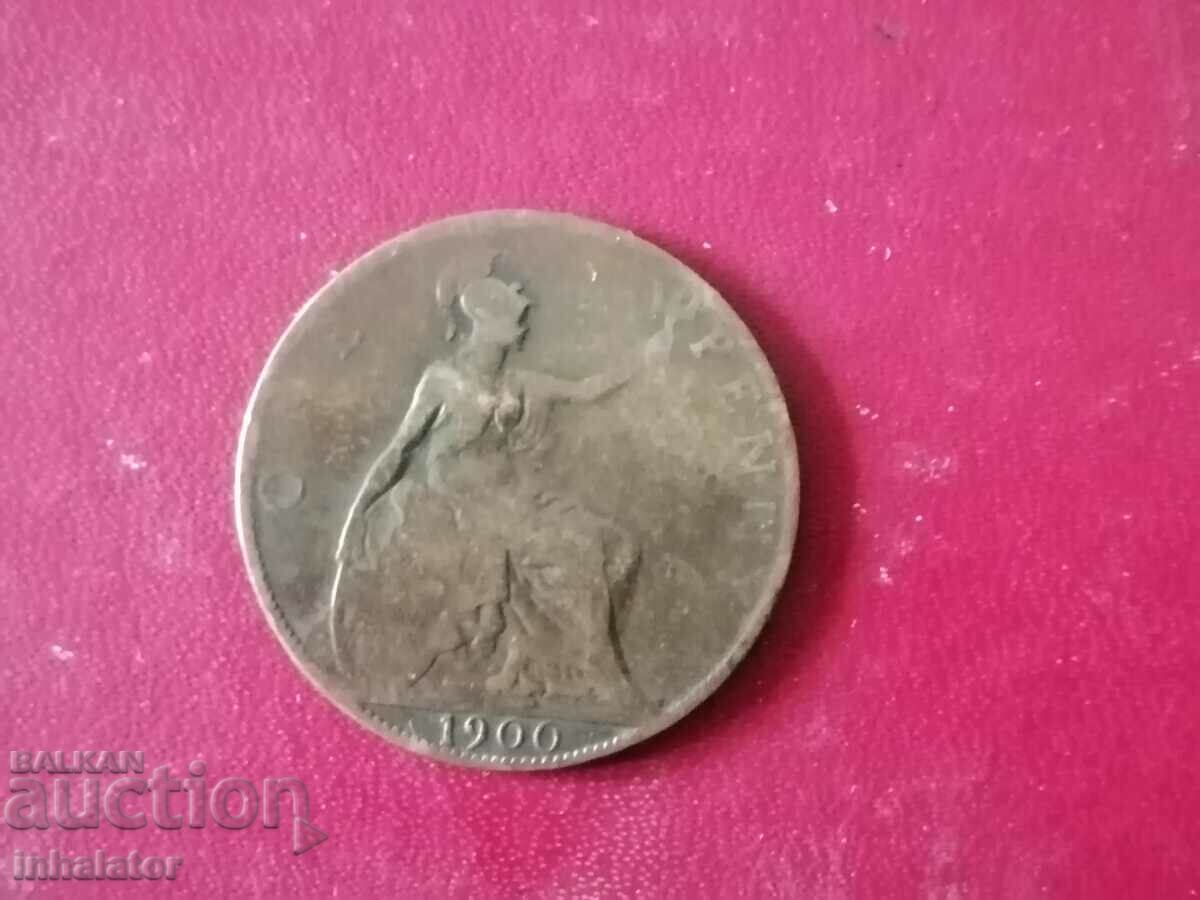 1900 1 penny