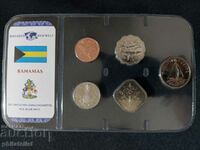Бахамски о-ви 1992 - 2004 - Комплектна серия , 5 монети