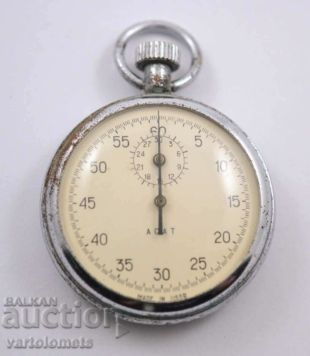 Χρονόμετρο AGAT Χρονόμετρο ΕΣΣΔ - λειτουργεί