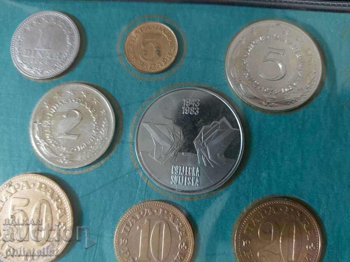 Auction Yugoslavia 1965 - 1983 - Complete set, 8 coins Auction Yugoslavia 1965 - 1983 - Complete set, 8 coins