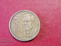 1987 50 pesos Mexic