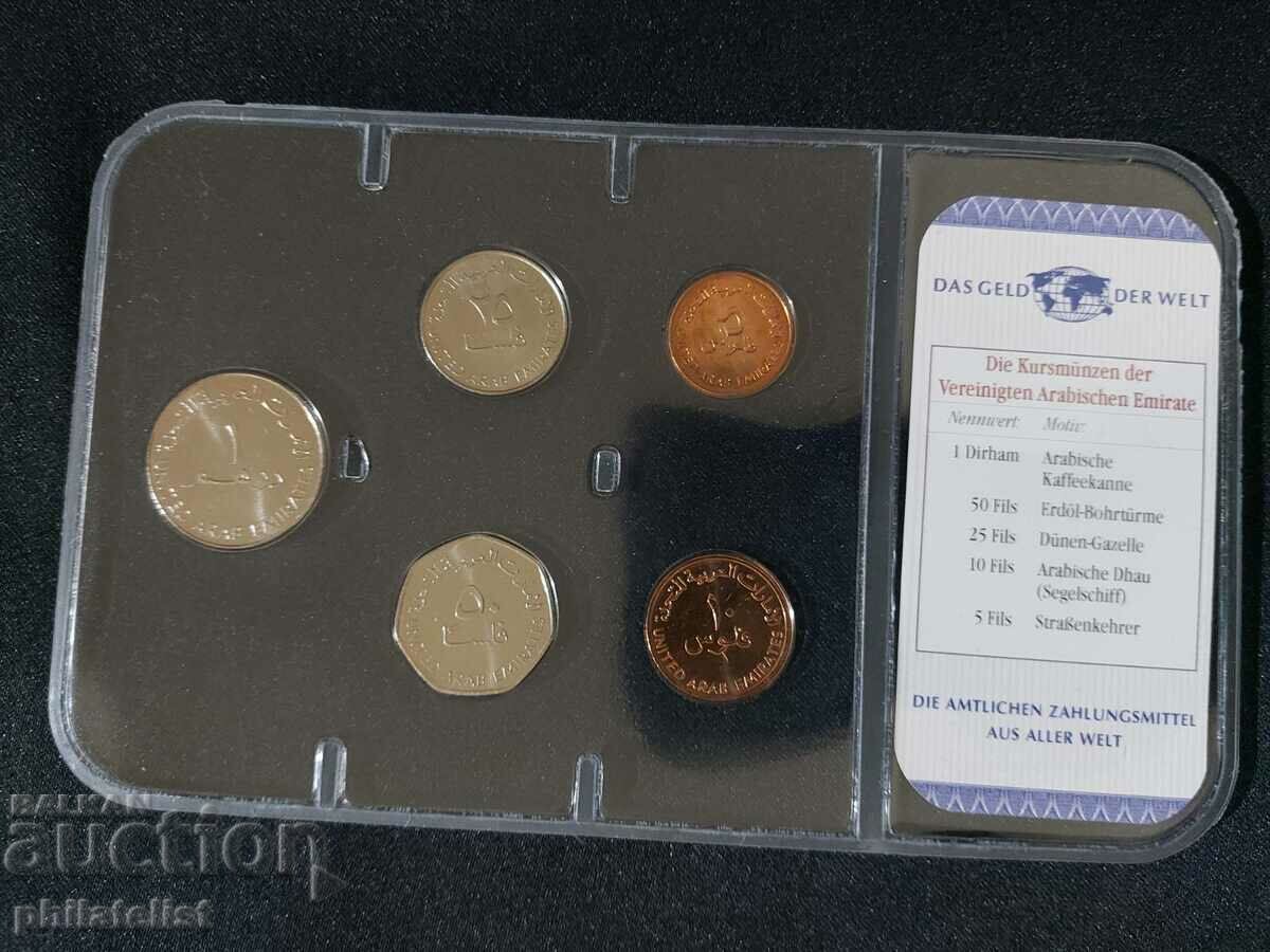 Auction United Arab Emirates /UAE/ - Complete set, 5 coins Auction United Arab Emirates /UAE/ - Complete set, 5 coins