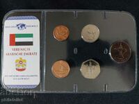 Emiratele Arabe Unite /UAE/ - Set complet, 5 monede