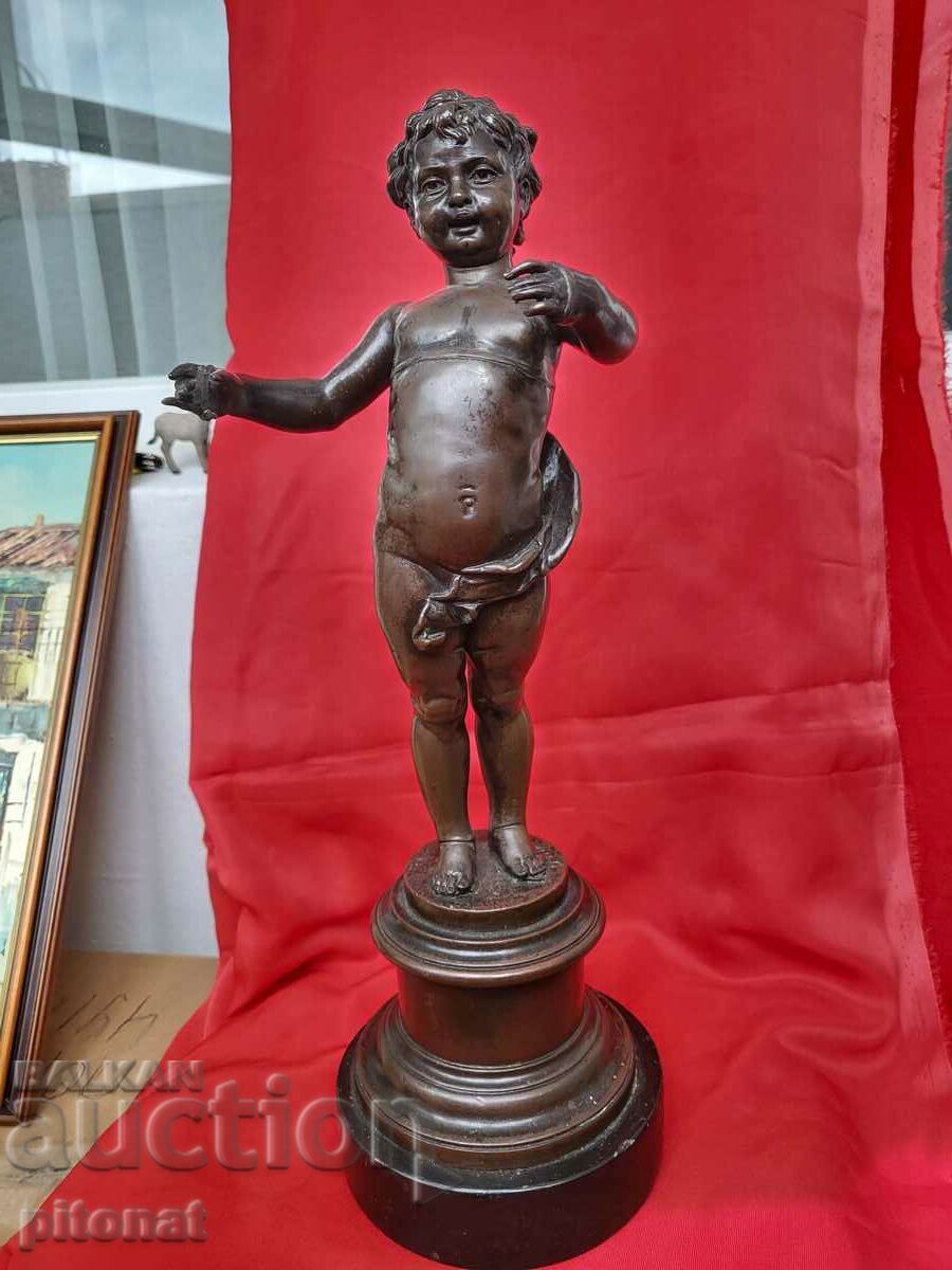 Antique bronze statuette by Franz Gruber 1878-1945