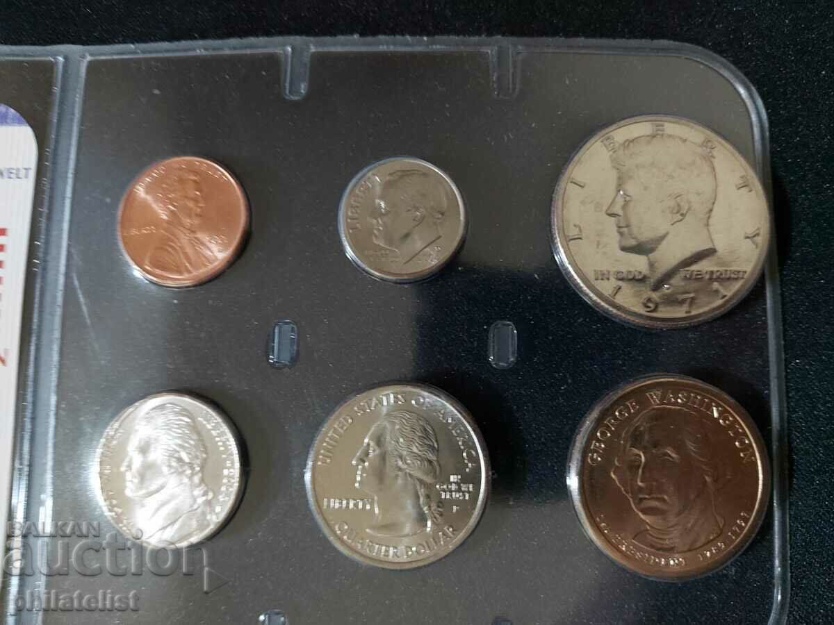 Complete Set - USA of 6 Coins 1971 - 2006 with price 22.00 BGN | € 11.25 Complete Set - USA of 6 Coins 1971 - 2006 with price 22.00 BGN | € 11.25