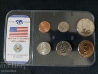 Complete Set - USA of 6 Coins 1971 - 2006