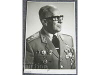 uniforma generalului Vladimir Stoychev comandă fotografie veche