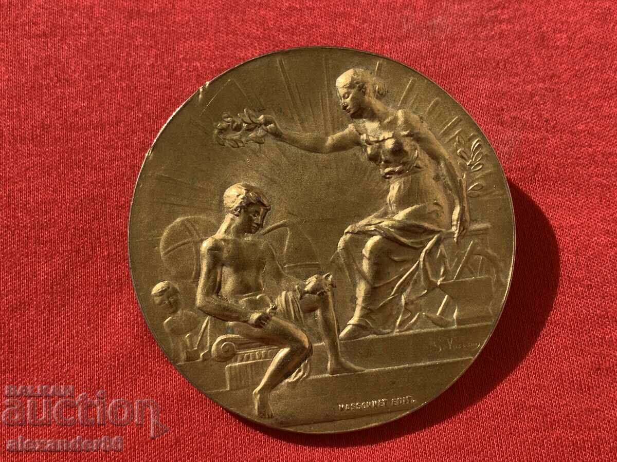 Medalia Expozitie Internationala Paris Franta 1910 ?