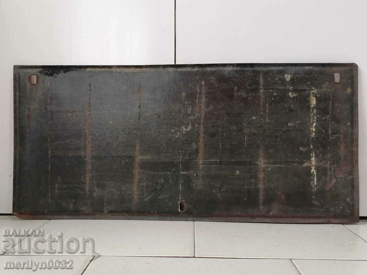 Enameled social train sign on express sign NRB enamel with price 145.00 BGN | € 74.14 Enameled social train sign on express sign NRB enamel with price 145.00 BGN | € 74.14