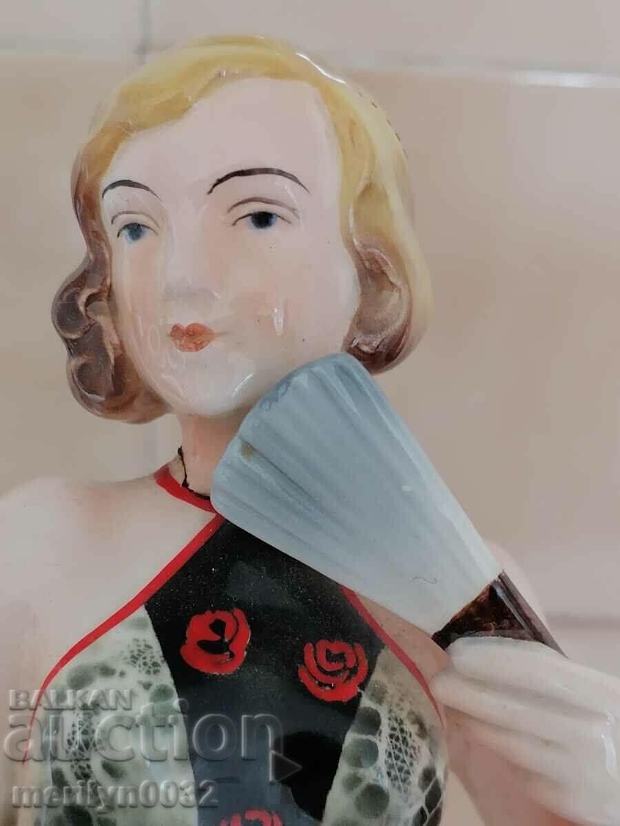 Old porcelain figure, plastic, statuette, porcelain - 7 Old porcelain figure, plastic, statuette, porcelain - 7