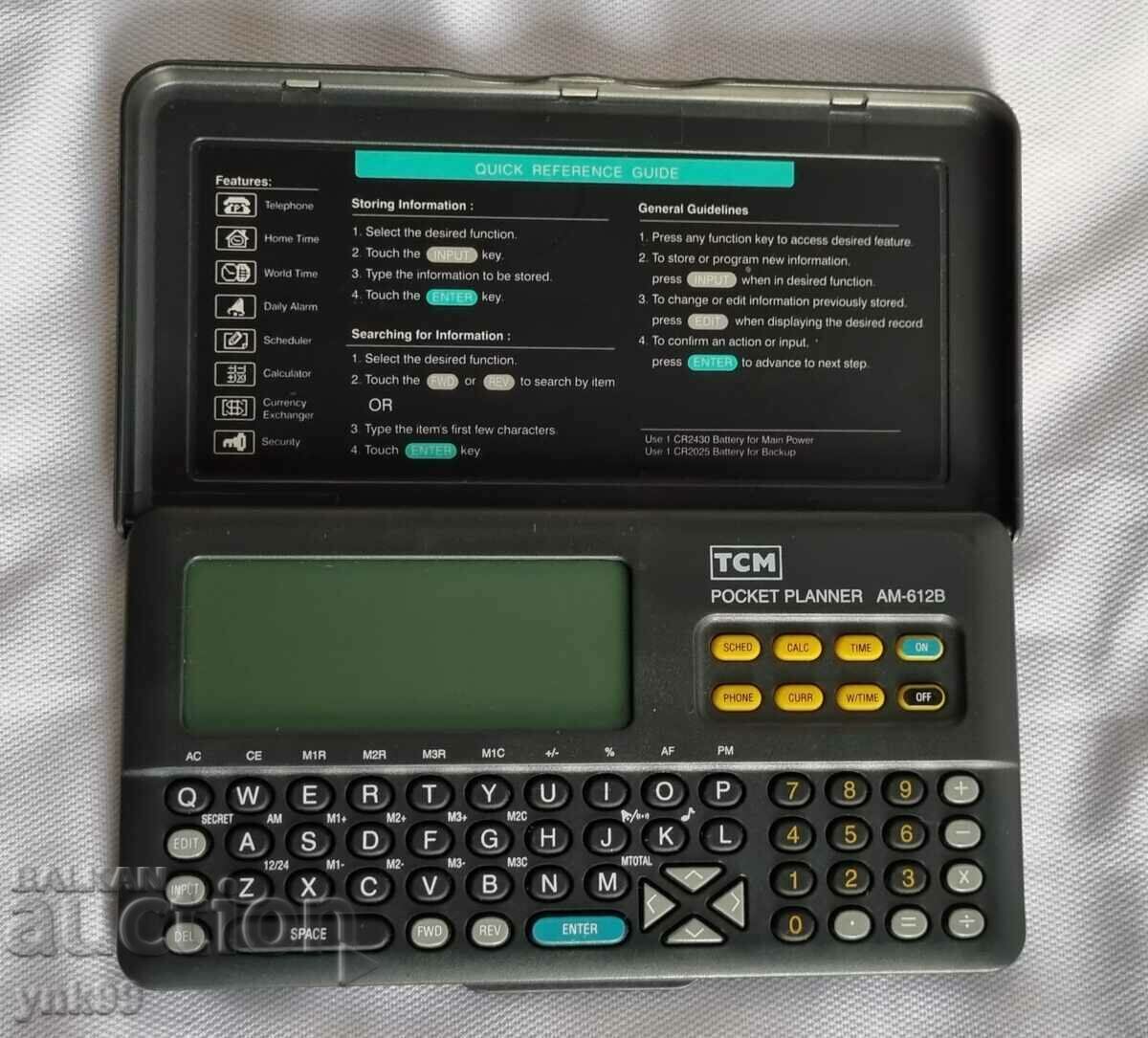 Organizer TCM-AM-612B Pocket planner