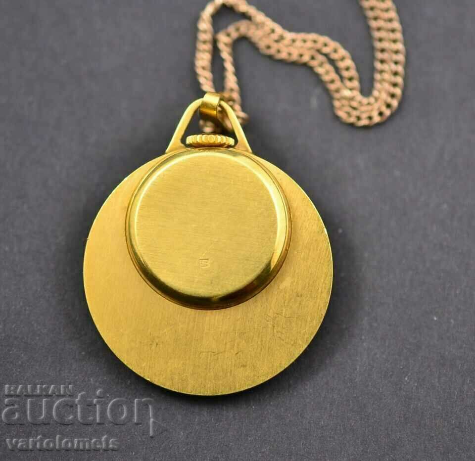 Delivery of Women's watch, necklace SECOND USSR gold plating - works