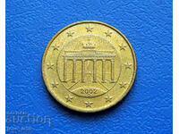 Germany 10 euro cents Euro cent 2002D