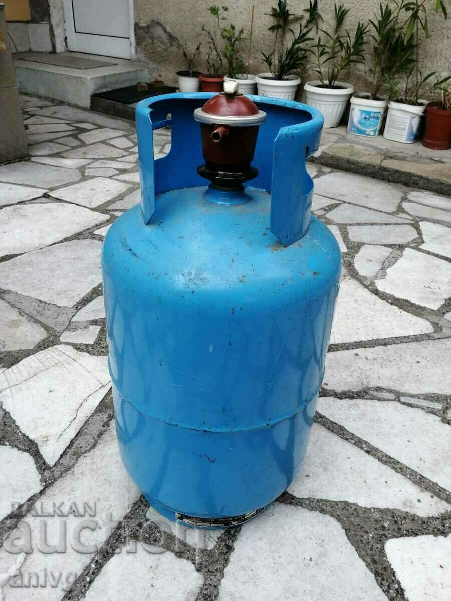 Sticlă de gaz propan-butan KOLOS cu robinet reductor