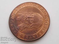 monedă rară Ordinul Maltei 10 boabe 1977; Ordinul Maltei