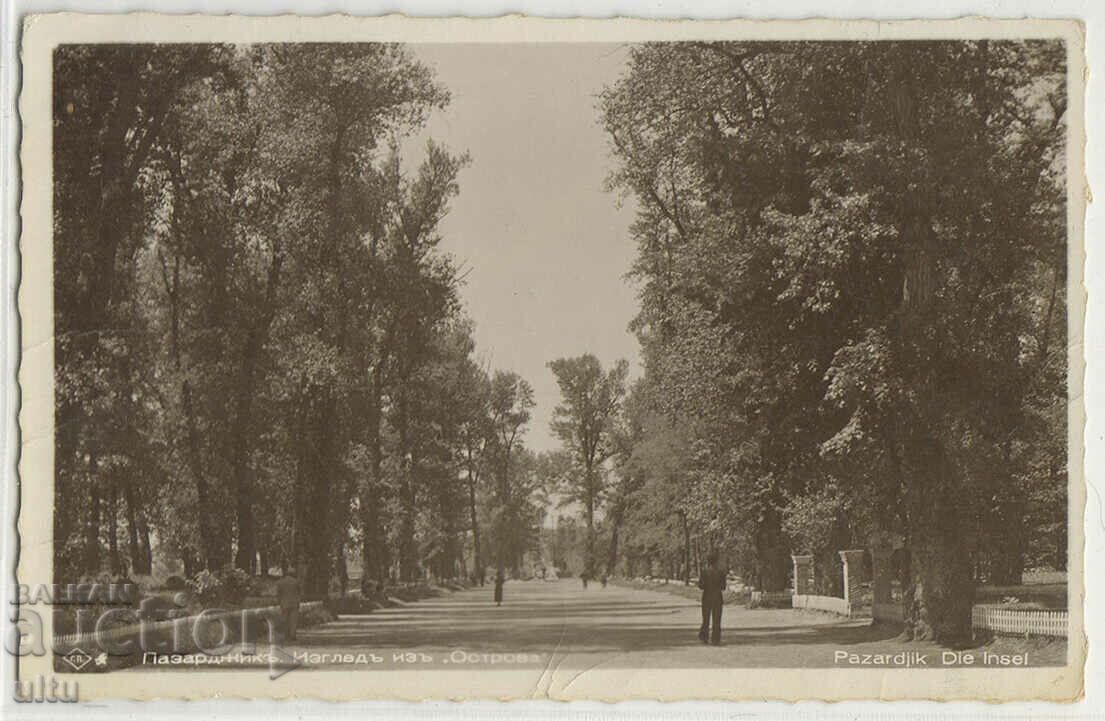 Bulgaria, Pazardzhik, view around the "Island", 1937.