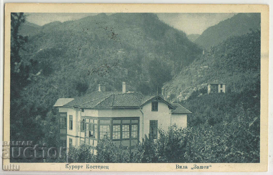 Bulgaria, stațiunea Kostenets, Vila „Zașev”, 1926