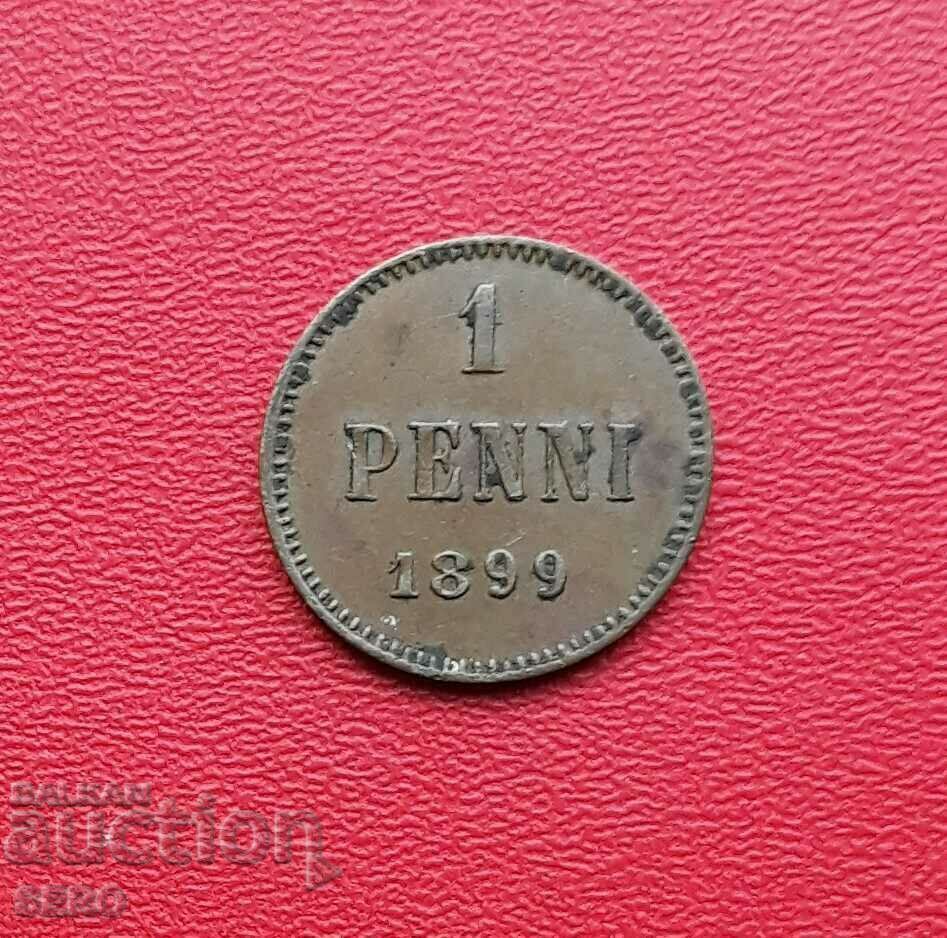 Русия/за Финландия/-1 пени 1899