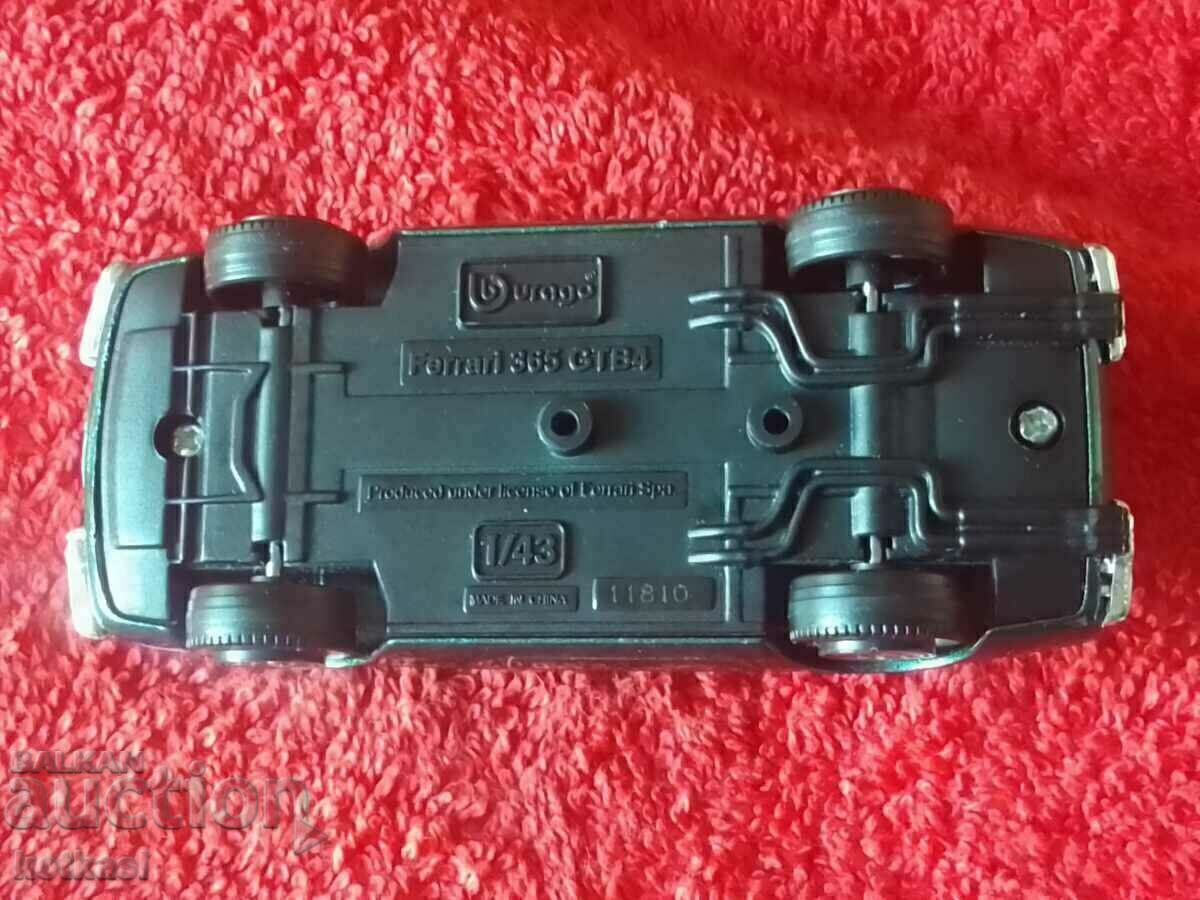 Old model car burago Ferrari 365 GTB4 1/43 - 6