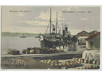 Bulgaria, Burgas, the port, through the Radne neighborhood, 1910.
