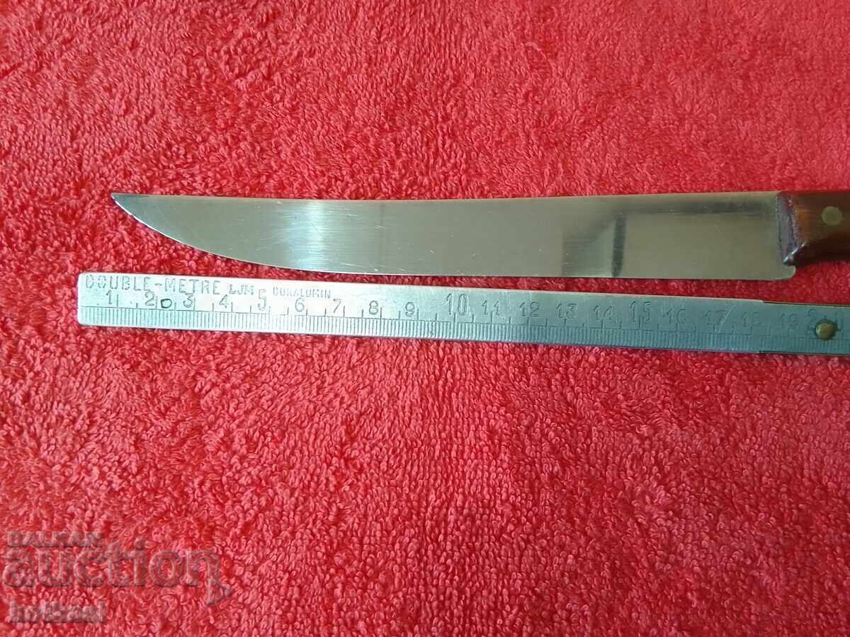 Vechi cuțit de bucătărie SOLINGEN SOLINGEN fără joc și slăbiciune cu preț € 13.00 | 25.43 BGN Vechi cuțit de bucătărie SOLINGEN SOLINGEN fără joc și slăbiciune cu preț € 13.00 | 25.43 BGN