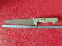 Old large solid knife Solingen Solingen wide blade