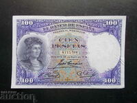 SPANIA, 100 pesetas, 1931