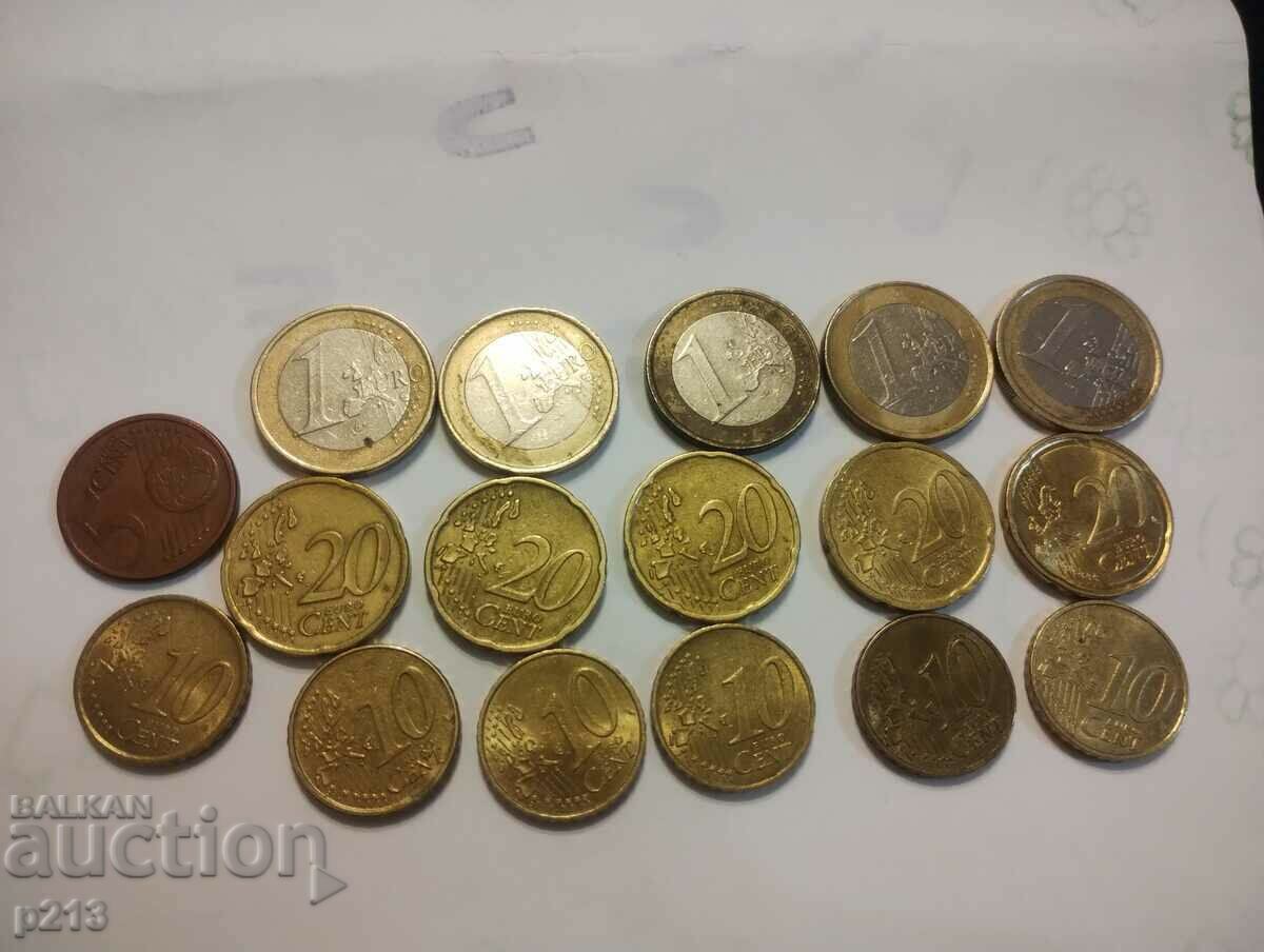 νομίσματα ευρώ