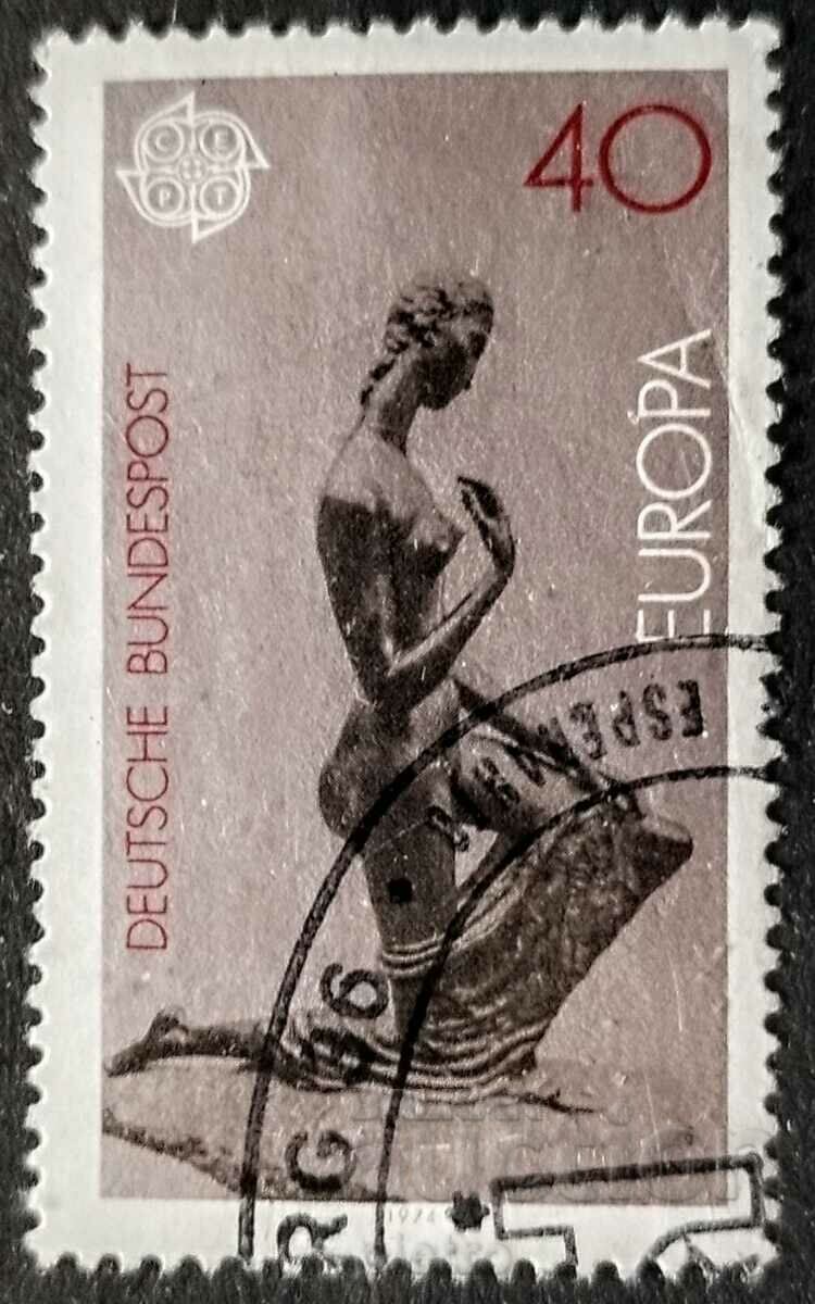 Γερμανία. 1974 40 pf. Σφραγισμένο γραμματόσημο. ΕΥΡΩΠΗ...