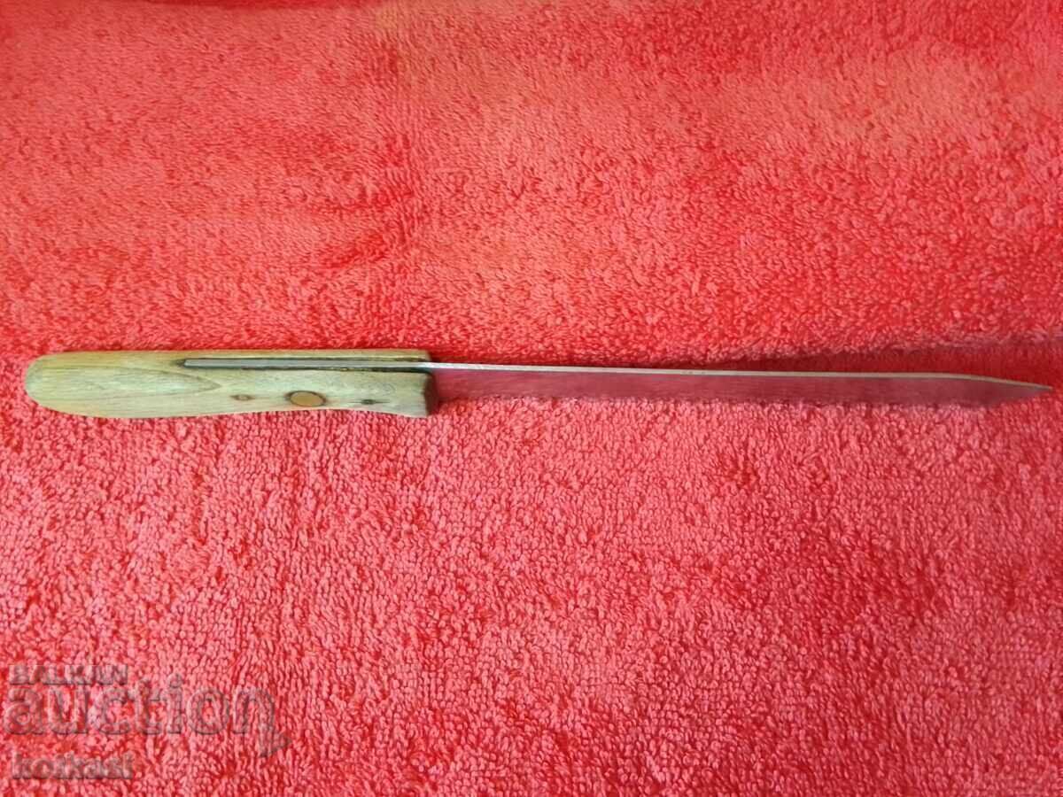 Old kitchen knife Germany H.LONNE DUSSELDORF MUTTENSTR.123 - 6 Old kitchen knife Germany H.LONNE DUSSELDORF MUTTENSTR.123 - 6