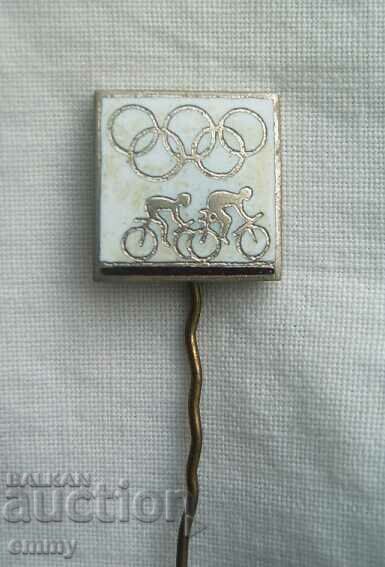Badge Olympic Games Munich 1972 - Cycling.Email.