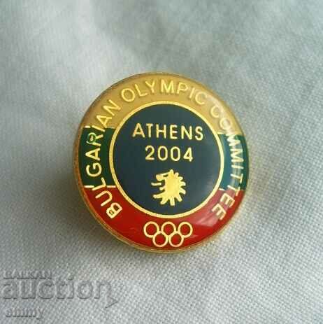 Insigna Jocurile Olimpice Atena 2004 - BOK