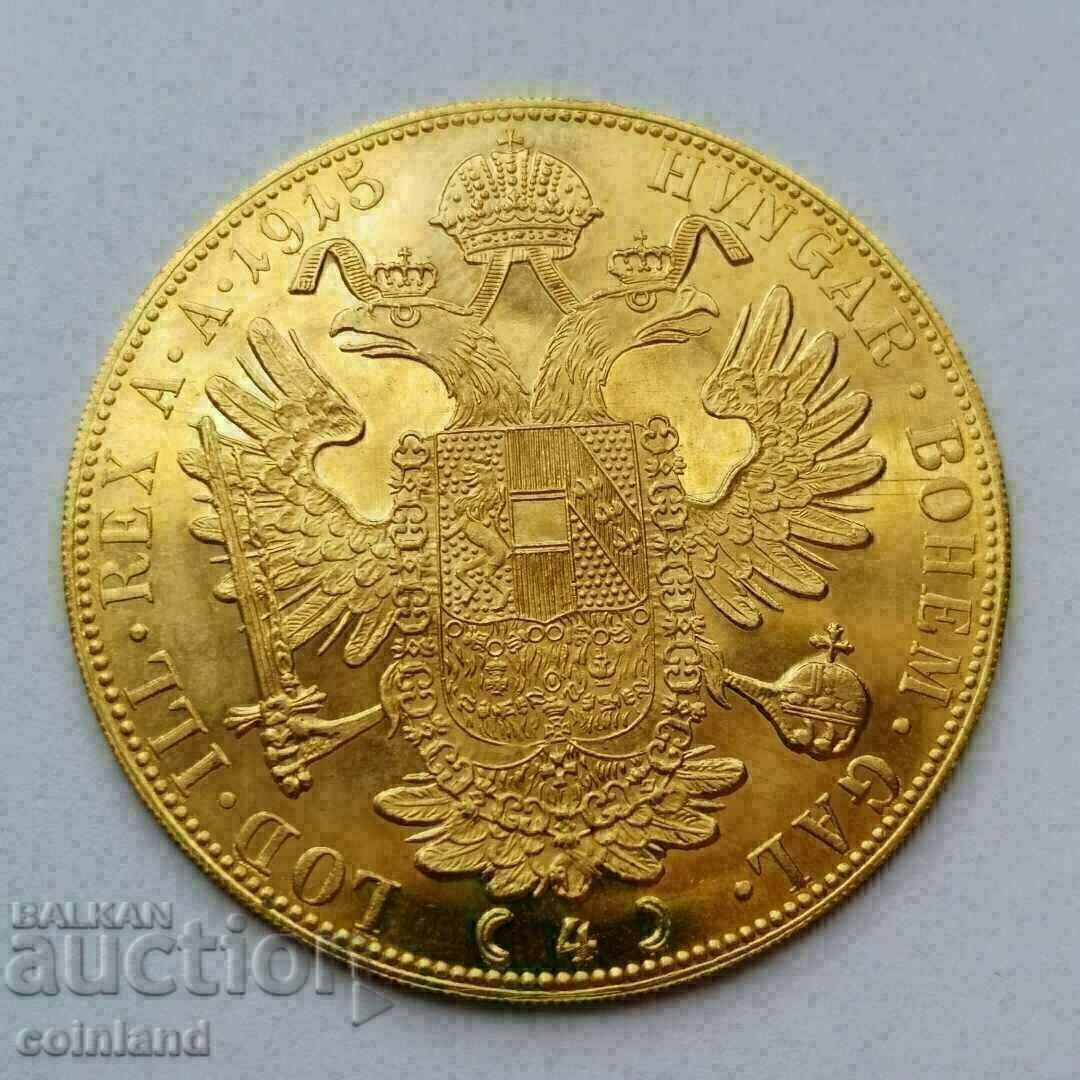 4 ducats 1915 - REPLICA REPRODUCTION