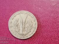 1981 5 francs West Africa