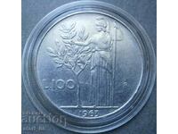 Italy 100 Lire 1963