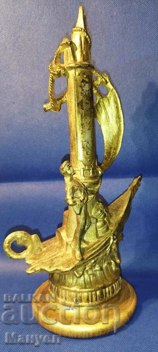 Memorial statuette of the German warship "ILTIS". with price 340.00 BGN | € 173.84 Memorial statuette of the German warship "ILTIS". with price 340.00 BGN | € 173.84