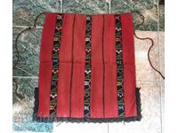 Old woolen woven apron