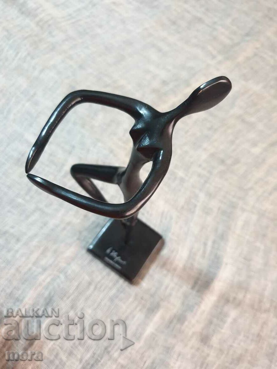 Χάλκινο μεταλλικό γλυπτό συγγραφέα 2 - 7