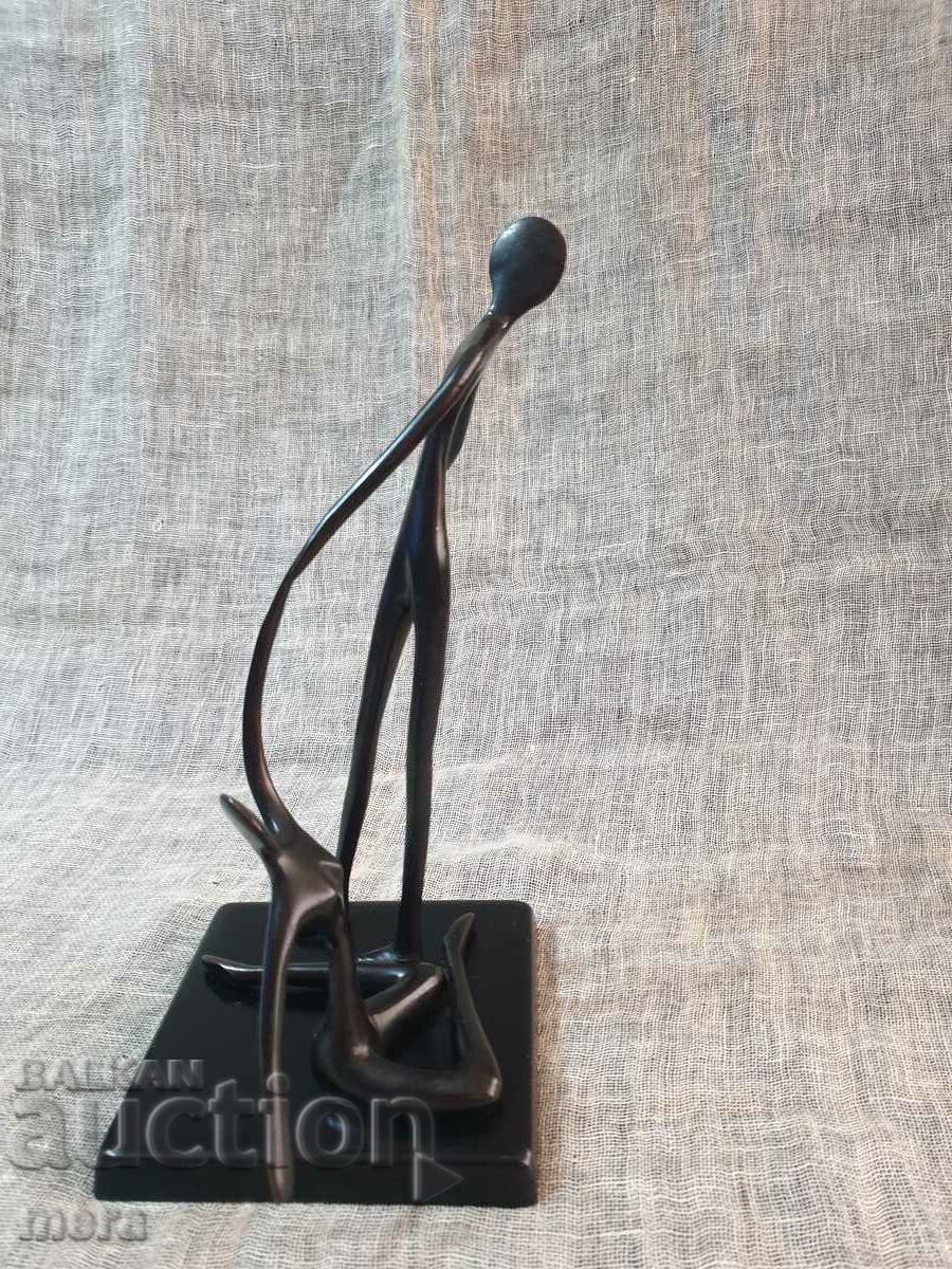 Auction Bronze metal author's composition Auction Bronze metal author's composition