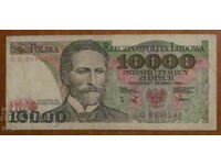 10,000 ZLOTS 1988, POLAND