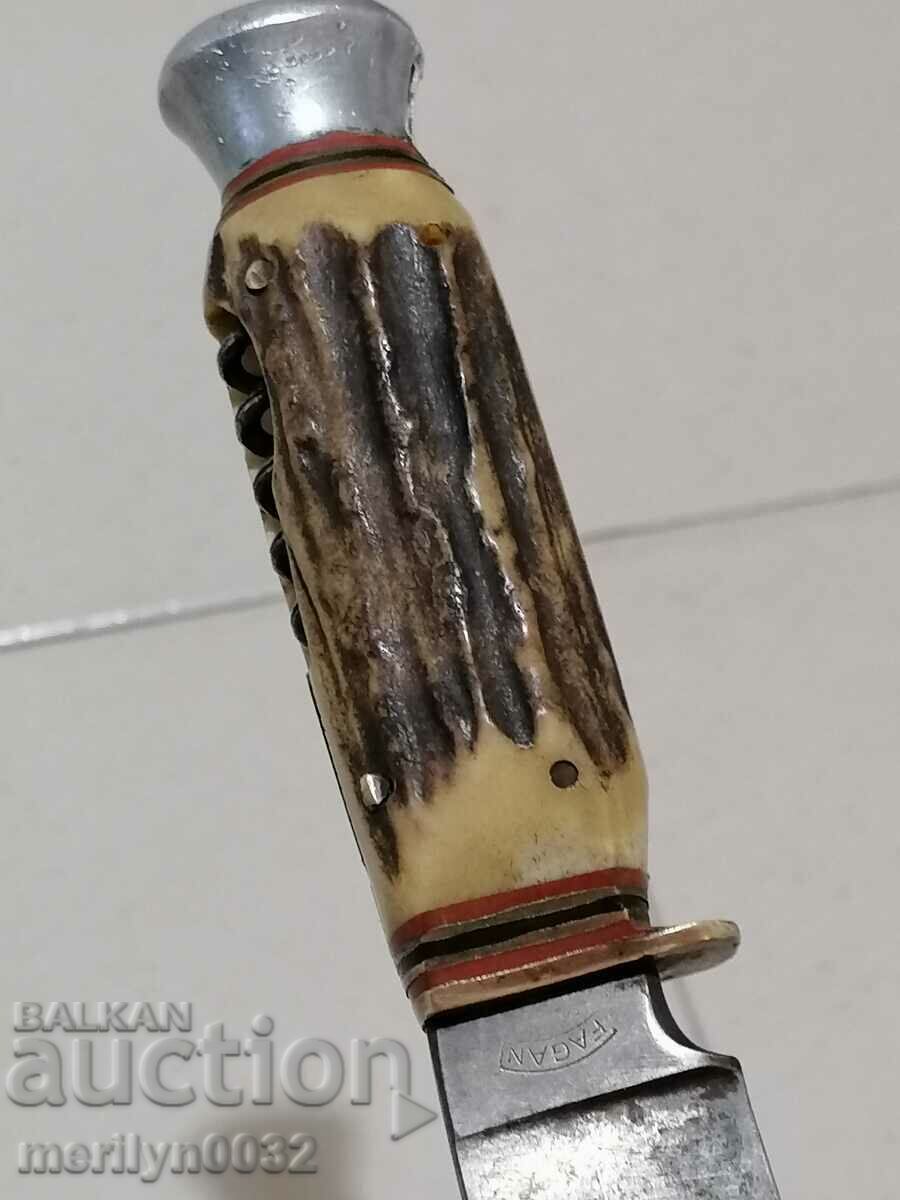 German hunting knife without handle and antler handle - 5 German hunting knife without handle and antler handle - 5