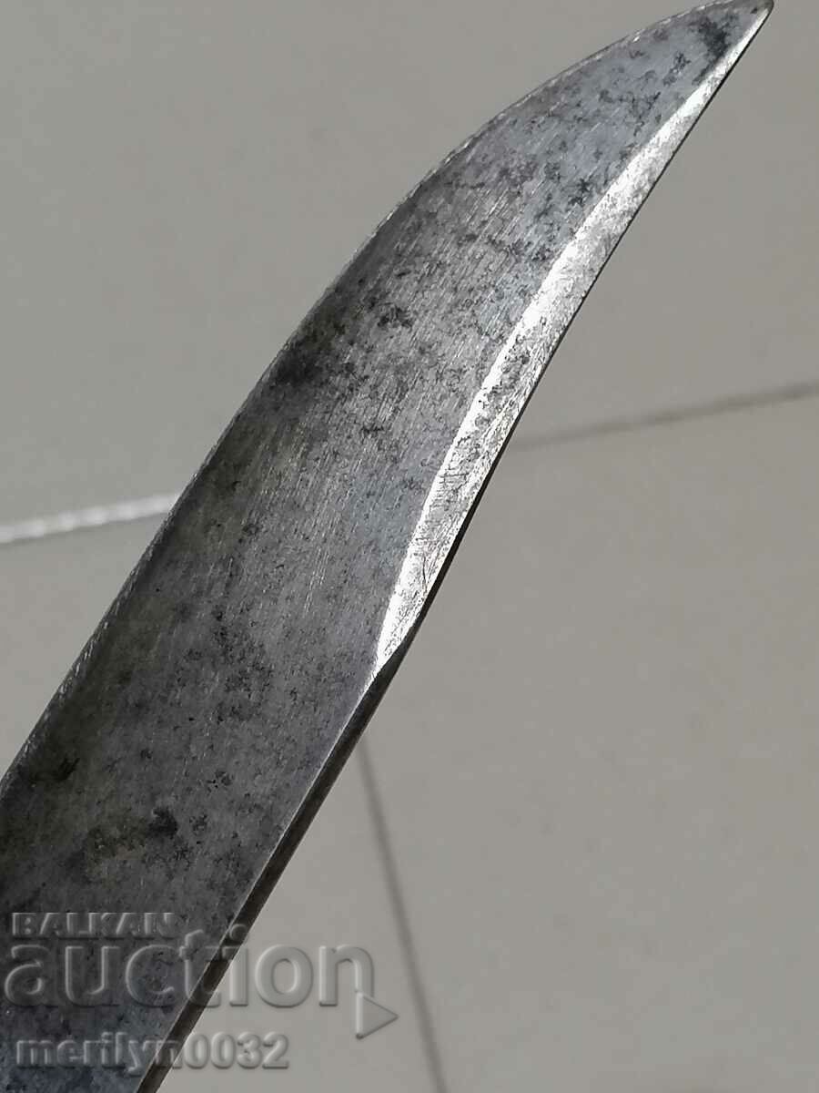 German hunting knife without handle and antler handle - 6 German hunting knife without handle and antler handle - 6