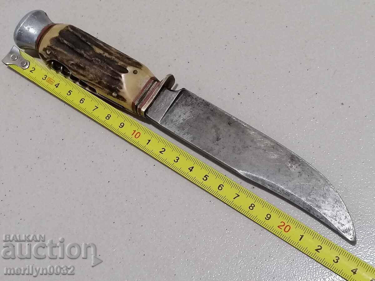 German hunting knife without handle and antler handle - 7 German hunting knife without handle and antler handle - 7