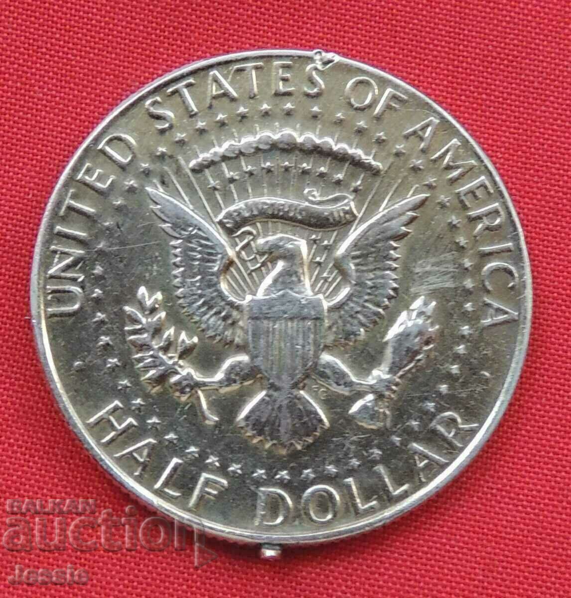 Jumătate de dolar SUA 1968 D #2