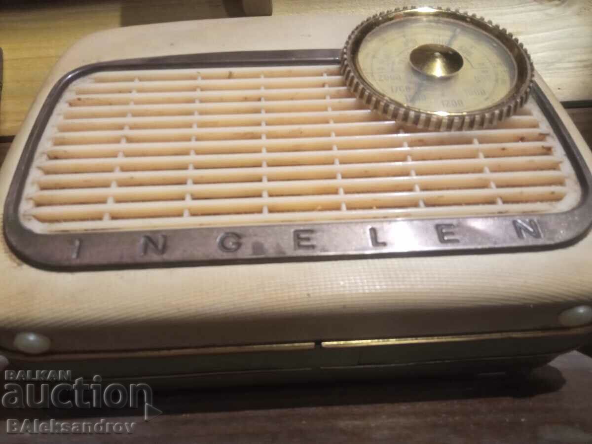 Old rare small radio INGELEN with price 155.00 BGN | € 79.25 Old rare small radio INGELEN with price 155.00 BGN | € 79.25