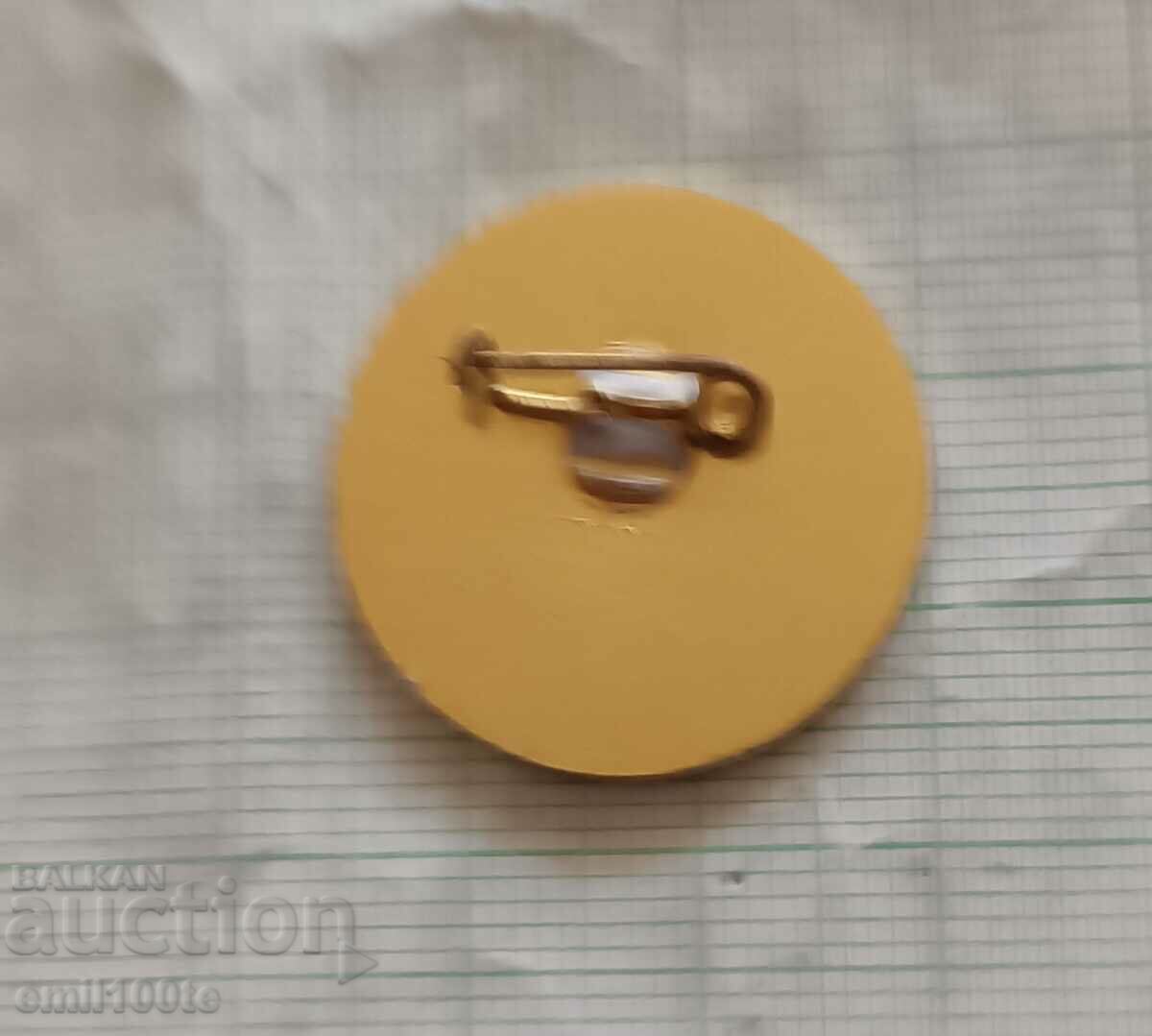 Delivery of Badge - Report election conference BKP Sofia Delivery of Badge - Report election conference BKP Sofia